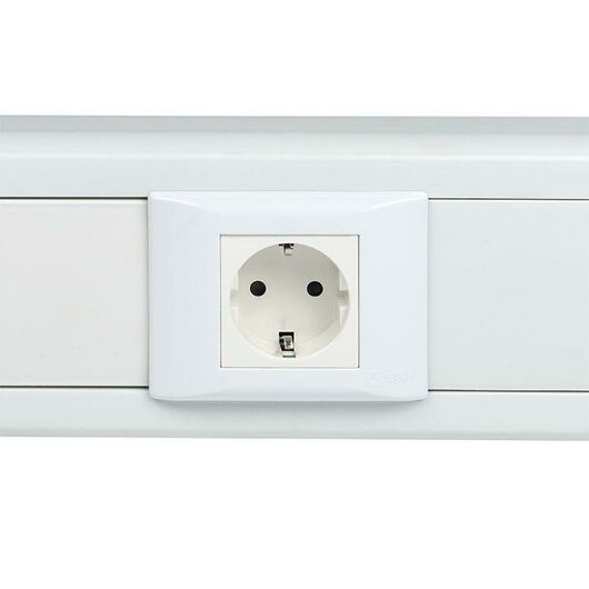 Розетка 1-м C-Line 2мод. 45х45 РКС-20-30-П с заземл. бел. EKF E2MR16-028-10, изображение 6 • Купить по низкой цене в интернет-магазине СМЭК