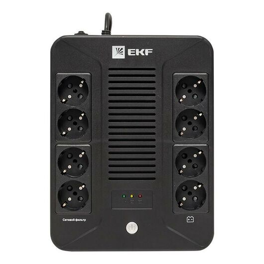 Источник бесперебойного питания линейно-интерактивный E-Power Home 1000ВА PROxima EKF SSW-1000, изображение 7 • Купить по низкой цене в интернет-магазине СМЭК