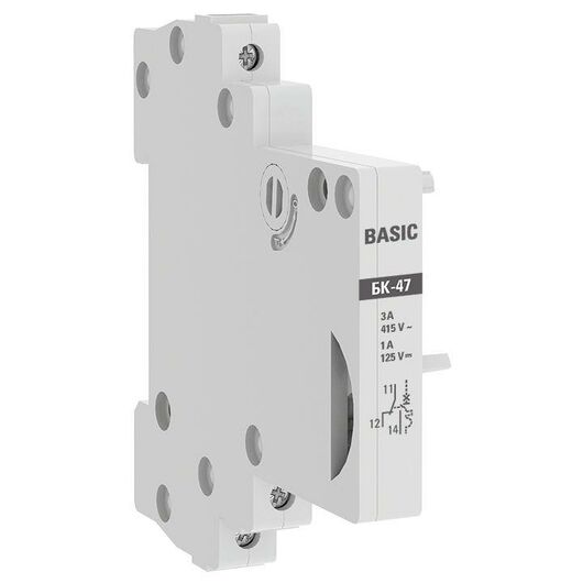 Блок-контакт БК-47 Basic EKF mdbc-47-bas, изображение 3 • Купить по низкой цене в интернет-магазине СМЭК