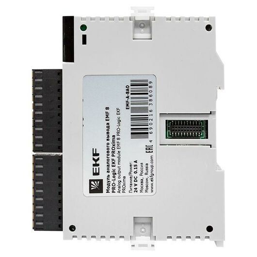Модуль аналогового вывода EMF 8 PRO-Logic PROxima EKF EMF-A-8AO, изображение 7 • Купить по низкой цене в интернет-магазине СМЭК