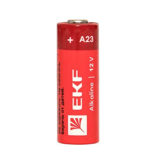 Элемент питания алкалиновый A23 для сигнализаций (блист.5шт) EKF A23-BL5, изображение 5 • Купить по низкой цене в интернет-магазине СМЭК