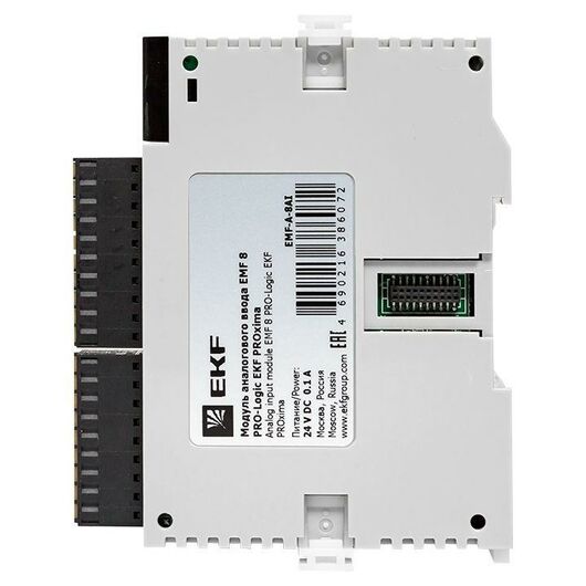 Модуль аналогового ввода EMF 8 PRO-Logic PROxima EKF EMF-A-8AI, изображение 6 • Купить по низкой цене в интернет-магазине СМЭК