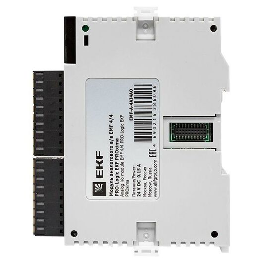 Модуль аналогового в/в EMF 4/4 PRO-Logic PROxima EKF EMF-A-4AI4AO, изображение 6 • Купить по низкой цене в интернет-магазине СМЭК