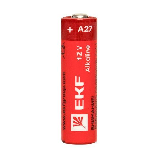 Элемент питания алкалиновый A27 для сигнализаций (блист.5шт) EKF A27-BL5, изображение 5 • Купить по низкой цене в интернет-магазине СМЭК