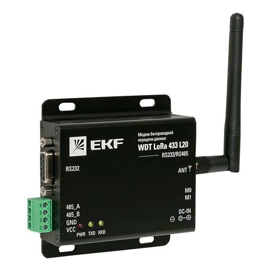 Модем беспроводной передачи данных WDT LoRa 433 L20 PROxima EKF wdt-L433-20, изображение 2 • Купить по низкой цене в интернет-магазине СМЭК