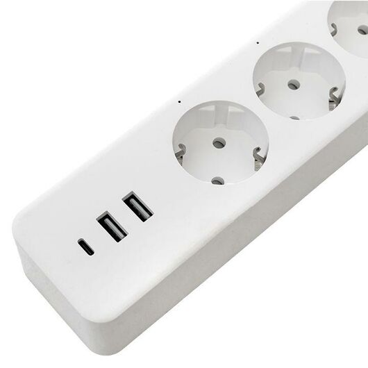 Удлинитель умный 4х1.8м 16А IP20 Connect PRO Wi-Fi 3хUSB с выкл. с управлением по Wi-Fi PRO PROxima EKF RCE-2-WF, изображение 2 • Купить по низкой цене в интернет-магазине СМЭК