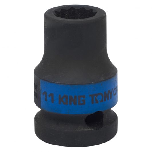 KING TONY Головка торцевая ударная шестигранная 1/2", 11 мм • Купить по низкой цене в интернет-магазине СМЭК