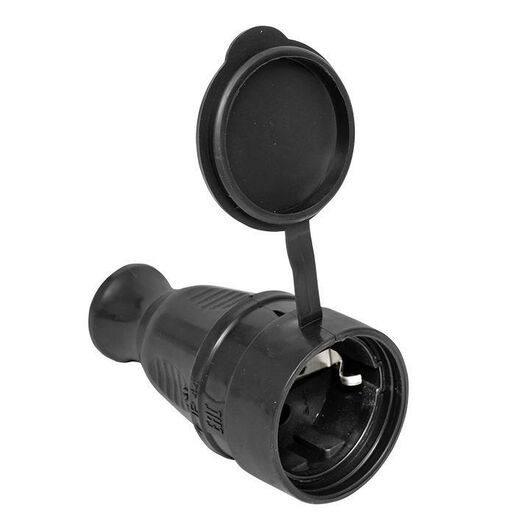 Розетка переносная 16А IP44 230В 2P+PE с защ. крышкой каучук PROxima EKF RPS-012-16-230-44-r, изображение 5 • Купить по низкой цене в интернет-магазине СМЭК