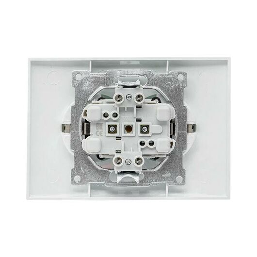 Розетка 2-м СП Валенсия 16А IP20 с заземл. защ. шторки бел. PROxima EKF EWR16-128-10, изображение 5 • Купить по низкой цене в интернет-магазине СМЭК