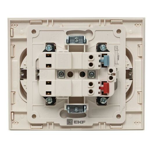 Розетка 2-м СП Стокгольм 16А IP20 с заземл. защ. шторки бел. PROxima EKF EXR16-128-10, изображение 5 • Купить по низкой цене в интернет-магазине СМЭК
