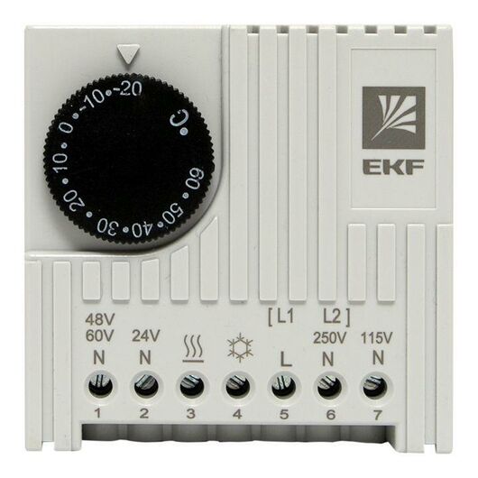 Термостат NO/NC (охлаждение/обогрев) на DIN-рейку 5-10А 230В IP20 PROxima EKF thermo-no-nc-din, изображение 7 • Купить по низкой цене в интернет-магазине СМЭК