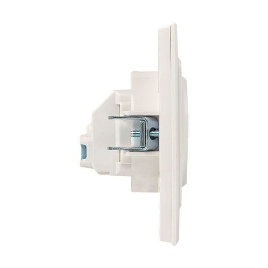 Розетка 1-м СП Стокгольм 16А IP20 с заземл. защ. шторки бел. PROxima EKF EXR16-028-10, изображение 4 • Купить по низкой цене в интернет-магазине СМЭК