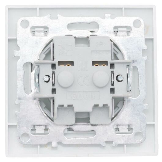 Розетка 1-м СП Минск 10А IP20 без заземл. защ. шторки бел. Basic EKF ERR10-022-100 • Купить по низкой цене в интернет-магазине СМЭК