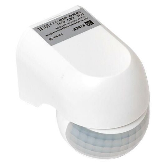 Датчик движения (ИК) MS-38 настен. 800Вт 180гр. до 12м IP44 PROxima EKF dd-ms-38, изображение 9 • Купить по низкой цене в интернет-магазине СМЭК