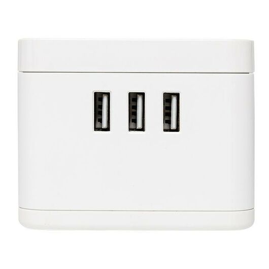 Удлинитель "Куб" 2х1.3м 3USB 2.4А+зарядное устройство 1кв.мм EKF UBA-CUB-3-WC, изображение 5 • Купить по низкой цене в интернет-магазине СМЭК
