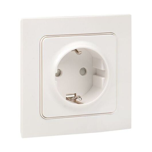 Розетка 1-м СП Стокгольм 16А IP20 с заземл. защ. шторки бел. PROxima EKF EXR16-028-10, изображение 7 • Купить по низкой цене в интернет-магазине СМЭК