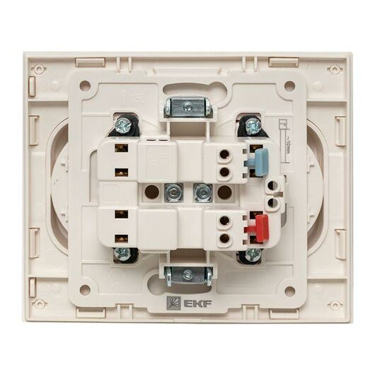 Розетка 2-м СП Стокгольм 10А IP20 без заземл. защ. шторки бел. PROxima EKF EXR10-102-10 • Купить по низкой цене в интернет-магазине СМЭК