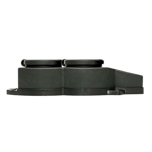 Розетка 2-м 16А IP44 2P+PE 230В с защ. крышками каучук Basic EKF RPS-018-16-230-44, изображение 5 • Купить по низкой цене в интернет-магазине СМЭК