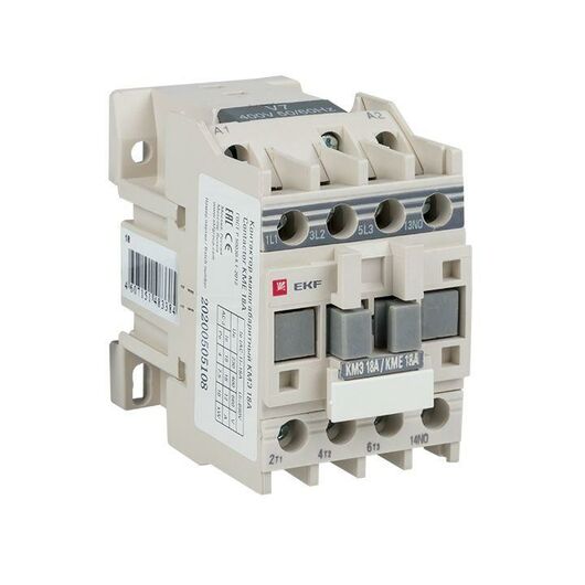 Контактор КМЭ 18А 220В 1NC EKF ctr-s-18-220-nc • Купить по низкой цене в интернет-магазине СМЭК