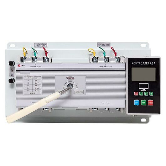 Устройство АВР ТСМ 3п 225/250А PROxima EKF ats-tsm-225-250A-3p-pro, изображение 19 • Купить по низкой цене в интернет-магазине СМЭК