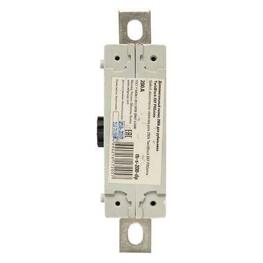 Полюс дополнительный 200А для рубильника TwinBlock PROxima EKF tb-s-200-dp, изображение 3 • Купить по низкой цене в интернет-магазине СМЭК