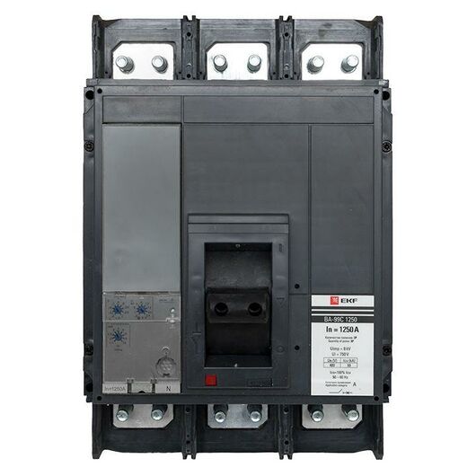 Выключатель автоматический 3п 1250/1250А 50кА ВА-99C Compact NS PROxima EKF mccb99C-1250-1250, изображение 3 • Купить по низкой цене в интернет-магазине СМЭК