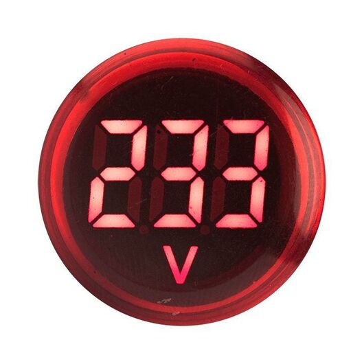 Индикатор значения напряжения ED16-22VD красн. PROxima EKF ed16-22vd-r • Купить по низкой цене в интернет-магазине СМЭК