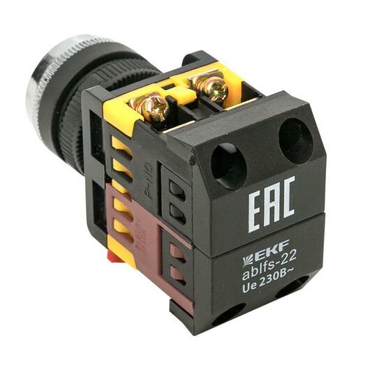 Кнопка ABLFS-22 с подсветкой зел. NO+NC 230В PROxima EKF ablfs-22-g, изображение 5 • Купить по низкой цене в интернет-магазине СМЭК