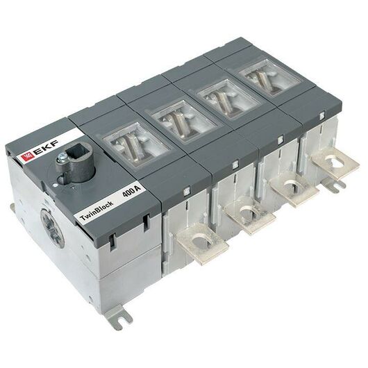 Рубильник 4п 400А без рукоятки управления TwinBlock EKF tb-s-400-4p, изображение 8 • Купить по низкой цене в интернет-магазине СМЭК