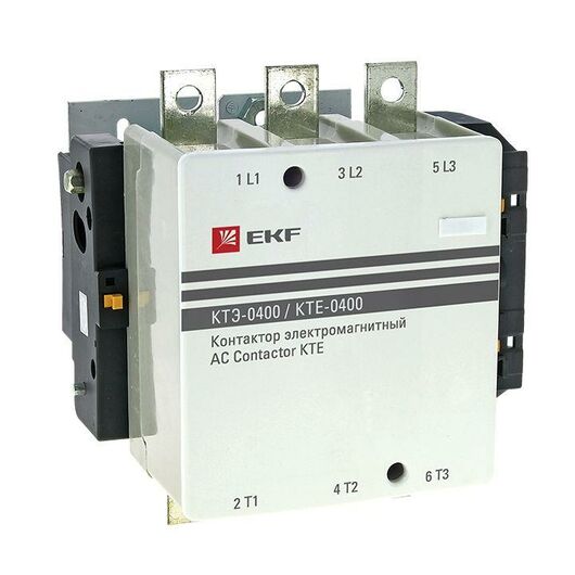Контактор КТЭ 400А 230В NO EKF ctr-b-400, изображение 5 • Купить по низкой цене в интернет-магазине СМЭК