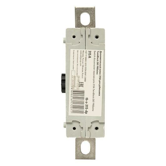 Полюс дополнительный 315А для рубильника TwinBlock PROxima EKF tb-s-315-dp, изображение 6 • Купить по низкой цене в интернет-магазине СМЭК