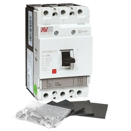 Выключатель автоматический 3п 160А 35кА AV POWER-1/3 TR AVERES EKF mccb-13-160-TR-av, изображение 10 • Купить по низкой цене в интернет-магазине СМЭК