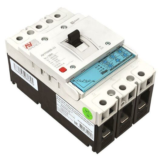 Выключатель автоматический 3п 100А 50кА AV POWER-1/3 ETU2.0 AVERES EKF mccb-13-100-2.0-av, изображение 6 • Купить по низкой цене в интернет-магазине СМЭК