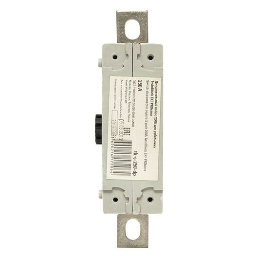 Полюс дополнительный 250А для рубильника TwinBlock PROxima EKF tb-s-250-dp, изображение 6 • Купить по низкой цене в интернет-магазине СМЭК