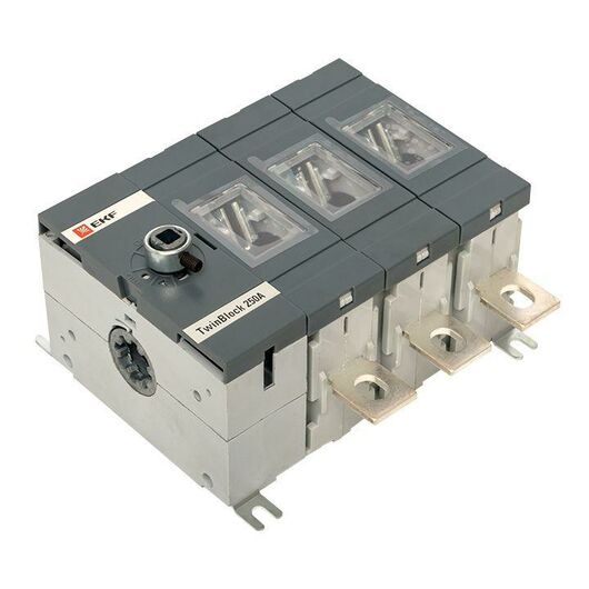 Рубильник 3п 250А без рукоятки управления TwinBlock PROxima EKF tb-s-250-3p • Купить по низкой цене в интернет-магазине СМЭК