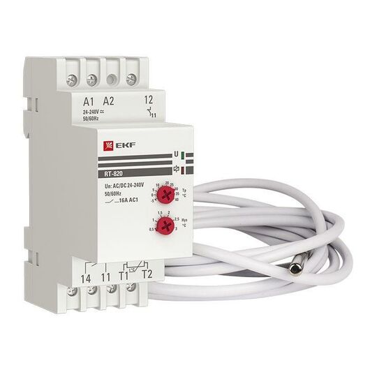 Реле температуры RT-820 EKF RT-820 • Купить по низкой цене в интернет-магазине СМЭК