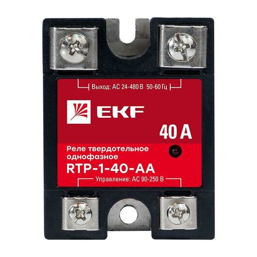 Реле твердотельное однофазное RTP-40-AA PROxima EKF rtp-1-40-aa • Купить по низкой цене в интернет-магазине СМЭК