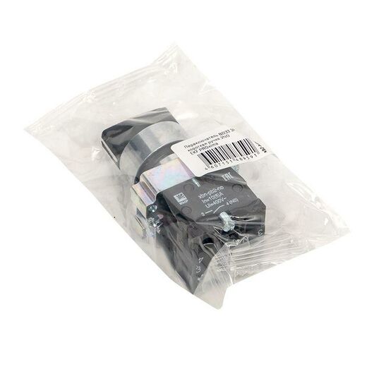 Переключатель BD33 3P короткая ручка 2NO EKF xb2-bd33, изображение 5 • Купить по низкой цене в интернет-магазине СМЭК