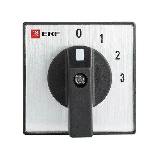 Переключатель кулачковый ПК-1-121 1п 10А "0-1-2-3" EKF pk-1-121-10 • Купить по низкой цене в интернет-магазине СМЭК