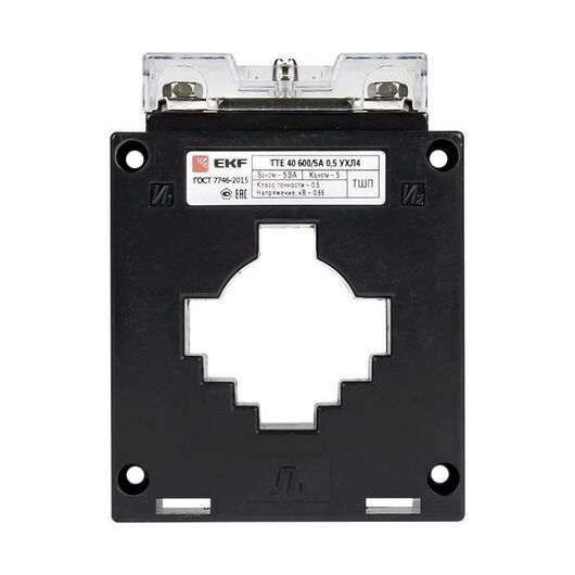 Трансформатор тока ТТЕ 40 500/5А кл. точн. 0.5 PROxima EKF tte-40-500/tc-40-500-0.5, изображение 5 • Купить по низкой цене в интернет-магазине СМЭК