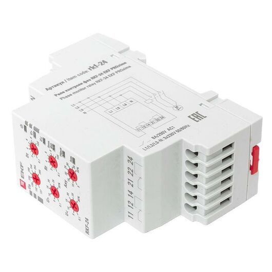 Реле контроля фаз RKF-24 EKF rkf-24, изображение 6 • Купить по низкой цене в интернет-магазине СМЭК