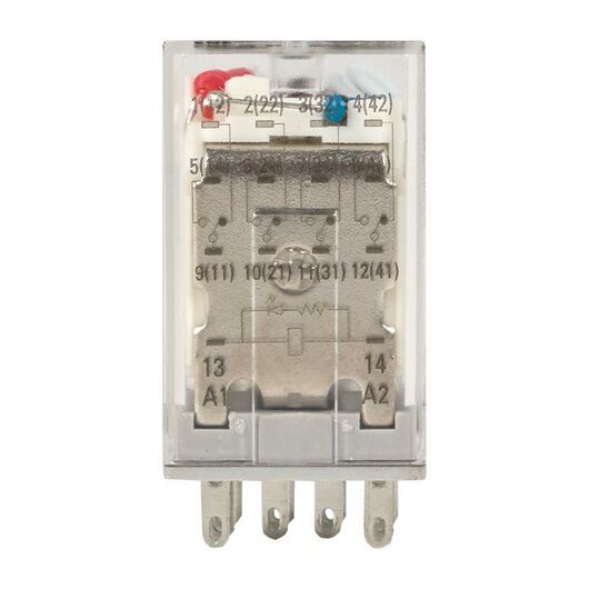 Реле промежуточное RPA 22/4 5А 230В AC AVERES EKF rpa-22-4-230AC, изображение 5 • Купить по низкой цене в интернет-магазине СМЭК