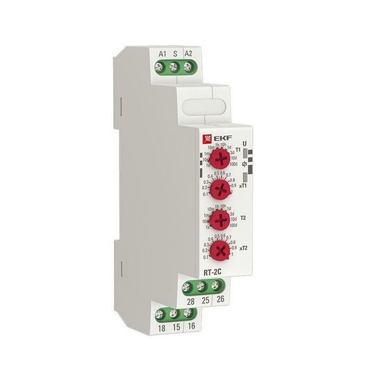 Реле времени RT-2C 12-240В 2 регулир. порога времени 2 исп. конт. PROxima EKF rt-2c-12-240 • Купить по низкой цене в интернет-магазине СМЭК