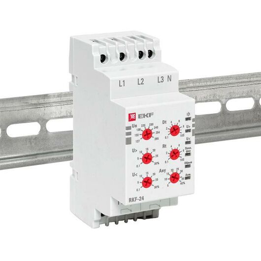 Реле контроля фаз RKF-24 EKF rkf-24, изображение 5 • Купить по низкой цене в интернет-магазине СМЭК