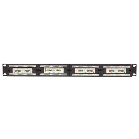 Патч-панель 19дюйм 1U кат.5E UTP неэкранир. 24 порта RJ45 Dual IDC TERACOM PRO EKF TRP-PPNL-5EUTP-1U24, изображение 4 • Купить по низкой цене в интернет-магазине СМЭК
