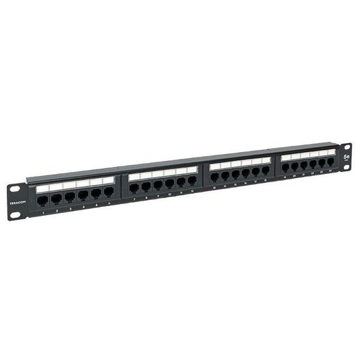 Патч-панель 19дюйм 1U кат.5E UTP неэкранир. 24 порта RJ45 110 IDC TERACOM EKF TRC-PPNL-5EUTP-1U24, изображение 2 • Купить по низкой цене в интернет-магазине СМЭК
