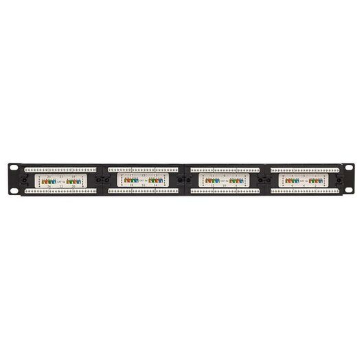 Патч-панель 19дюйм 1U кат.5E UTP неэкранир. 24 порта RJ45 Dual IDC с органайзером TERACOM PRO EKF TRP-PPNL-5EUTP-C1U24, изображение 6 • Купить по низкой цене в интернет-магазине СМЭК