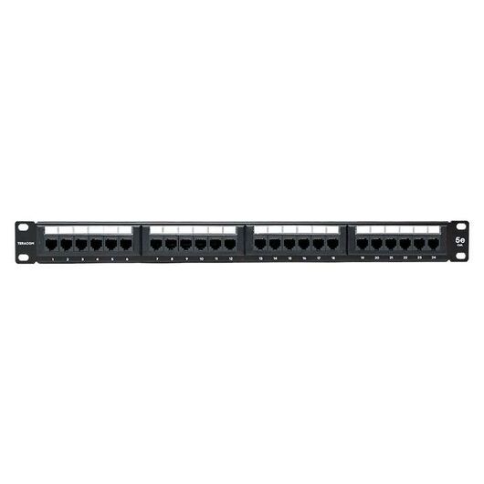 Патч-панель 19дюйм 1U кат.5E UTP неэкранир. 24 порта RJ45 110 IDC TERACOM EKF TRC-PPNL-5EUTP-1U24, изображение 3 • Купить по низкой цене в интернет-магазине СМЭК