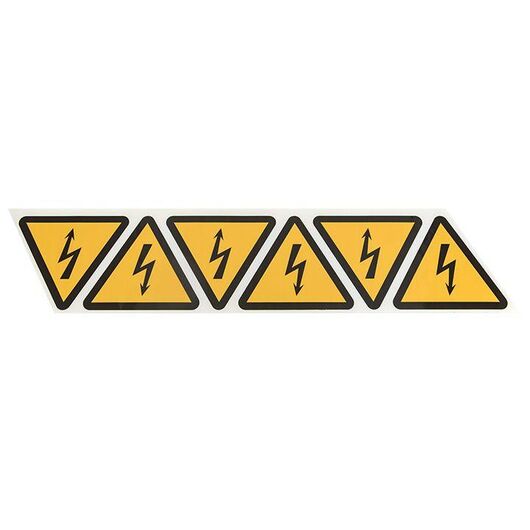 Знак "Молния" 100х100х100мм EKF an-1-01, изображение 4 • Купить по низкой цене в интернет-магазине СМЭК
