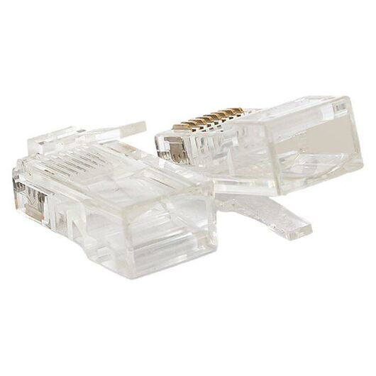 Коннектор RJ45 (8P8C) кат.5E неэкранир. TERACOM универс. (уп.50шт) EKF TRC-PLUG-5EUTP-50, изображение 4 • Купить по низкой цене в интернет-магазине СМЭК